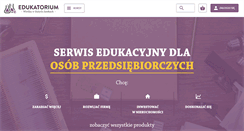 Desktop Screenshot of edukatorium.com